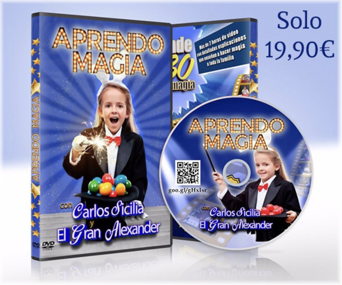 DVD Aprendo Magia - Carlos Sicilia